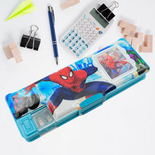 Cartoon Multi-functional Geometry Box with Calculator & Double Sharpener - dailyneed.life