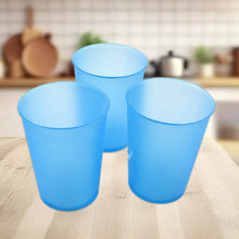Reusable Plastic Drinking Tumblers - 4-Piece Transparent Water Cup Set for Kitchen & Dining - dailyneed.life