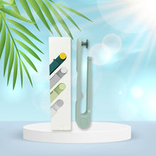 Modern Wall Rack: Round Hook Towel Holder (Durable Plastic, 1 Pc) - dailyneed.life