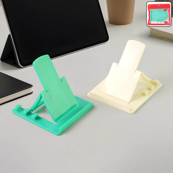 Adjustable Foldable Plastic Mobile Phone Stand Holder (2 Pc) - dailyneed.life