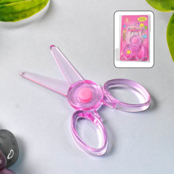 Plastic Child-Safe Scissor (1 Pc / Mix Color) - dailyneed.life