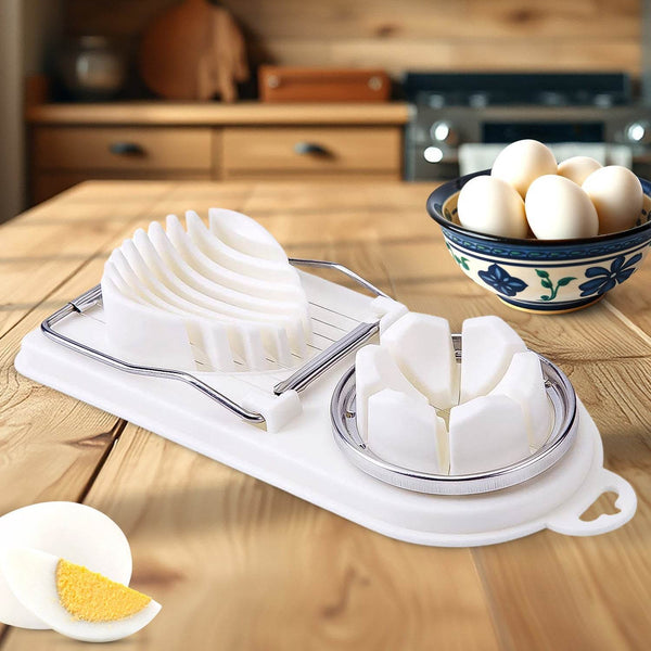 2 In 1 Egg Slicer, Egg Cutter For Hard Boiled Eggs - dailyneed.life