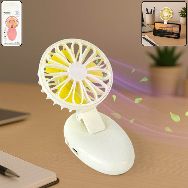 Mini USB Handheld Fan, Portable Rechargeable Mini Fan for Home, Office, Travel and Outdoor Use (1 Pc) - dailyneed.life