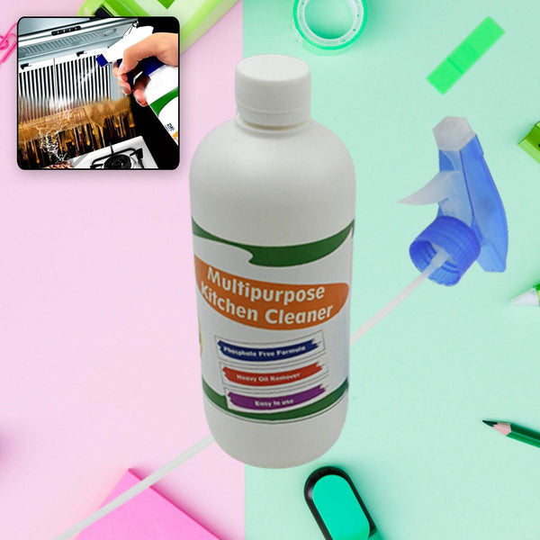 Kitchen Cleaner Spray for Oil & Grease on Stoves (Approx 500ml, Non-toxic) - dailyneed.life