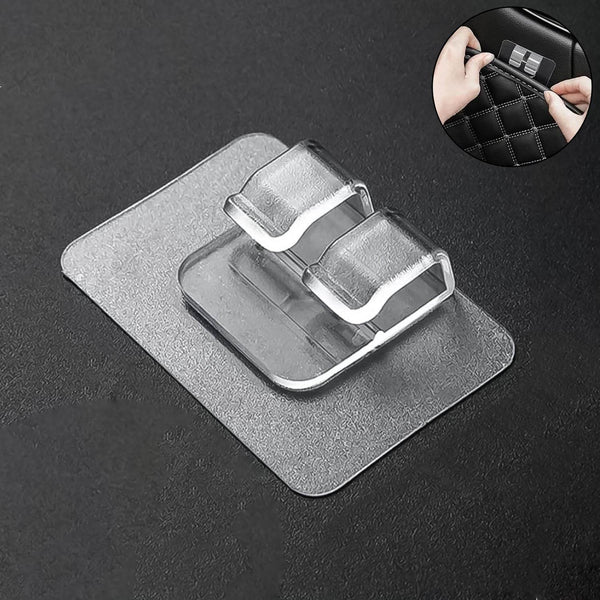 Transparent Self-Adhesive Wall Wire Clip Hold (1 Pc) - dailyneed.life