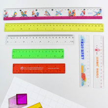 Premium Quality Assorted Plastic Ruler (1 Pc & Mix Design) - dailyneed.life