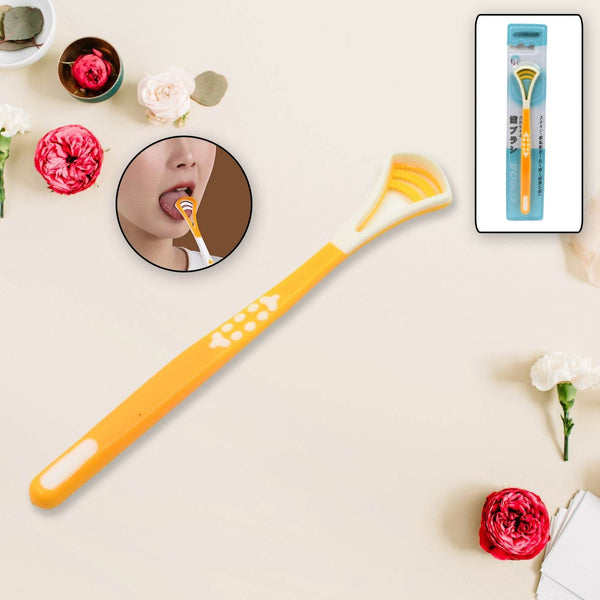Tongue Scraper & Brush for Fresh Breath (1 Pc) - dailyneed.life
