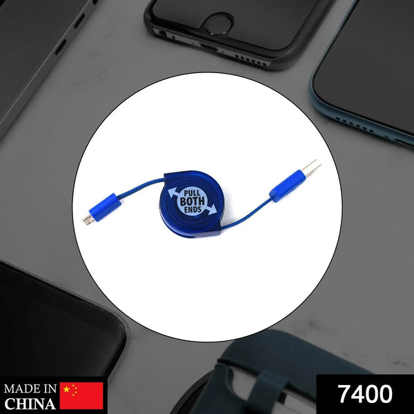 Retractable Usb Charge widely used for charging various types of smartphones and technical devices present in all kind of places etc. - dailyneed.life
