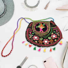 9 inch Handcrafted Cotton Embroidered Shoulder Bag for Girls & women (1 Pc) - dailyneed.life