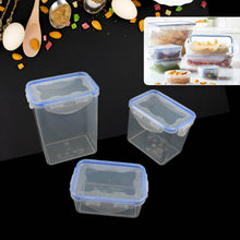 Kitchen Storage Container Set with Food Grade Plastic and Air Seal Lock Lid for Storage of Grocery, Spices, Dry fruits Use For Home, Office, Restaurant, Canteens (3 Piece Set) - dailyneed.life