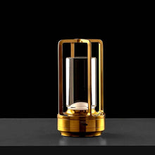 Crystal Lantern Lamp, Crystal Lantern Table Lamp, 3 Colors Rechargeable Cordless Led Lights for Restaurant / Bedroom Lights (1 Pc) - dailyneed.life