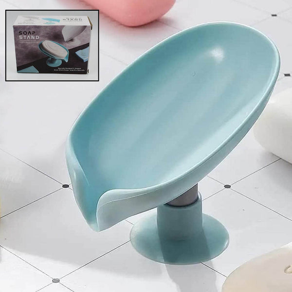 Soap Holder Stand Self Draining Soap Dish Holder Soap Box ,Sabudani (1 Pc) - dailyneed.life