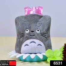 Totoro Cartoon Small Hot Water Bag with Cover for Pain Relief - dailyneed.life