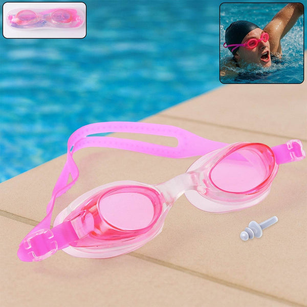 Anti-Fog Waterproof Adjustable Swimming Goggles - dailyneed.life
