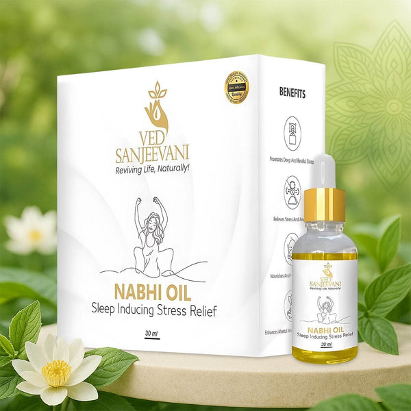 Ved Sanjeevani Nabhi Oil Sleep Inducing Stress Relief (30ML / 1 Pc) - dailyneed.life