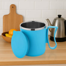 300ml Stainless Steel Mug: Insulated, Leakproof Lid, Hot/Cold Drinks (Mix Color) - dailyneed.life