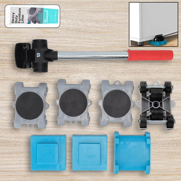 Furniture Lifter Tool Furniture Dolly, Furniture Lifters Tool Set (1 Set / 8 pc) - dailyneed.life