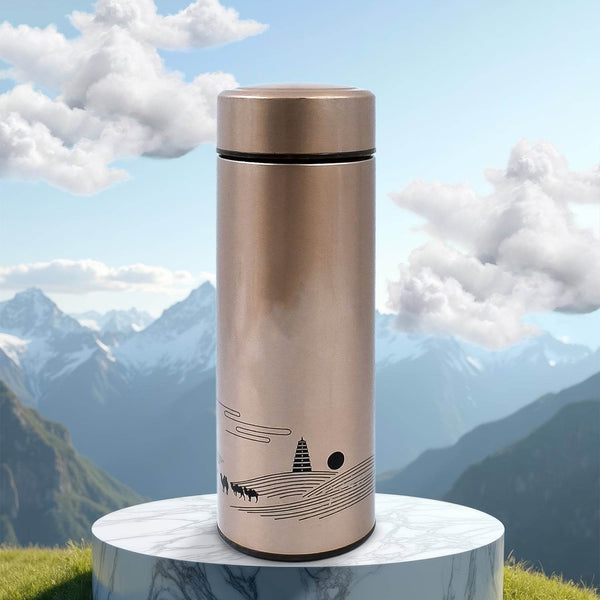 Vacuum Bottle, Double Wall Vacuum Mug, Stainless Steel water Bottle (350 ML Approx) - dailyneed.life