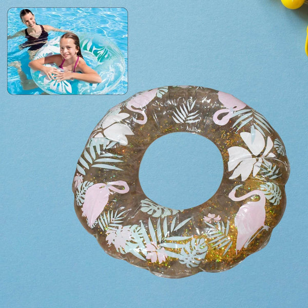 Swim Ring, For Adults, Conveniently Portable, Feathers, Swimming Ring, For Water Play, For Beaches, Swimming, Summer Vacation, Women's, Men's Outdoor Swimming Beach Adults Pool Water Fun Toys (1 Pc) - dailyneed.life