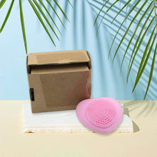 Waterproof Heart-Shaped Face Wash Brush | Silicone Facial Cleansing & Exfoliating Scrubber for Women - dailyneed.life