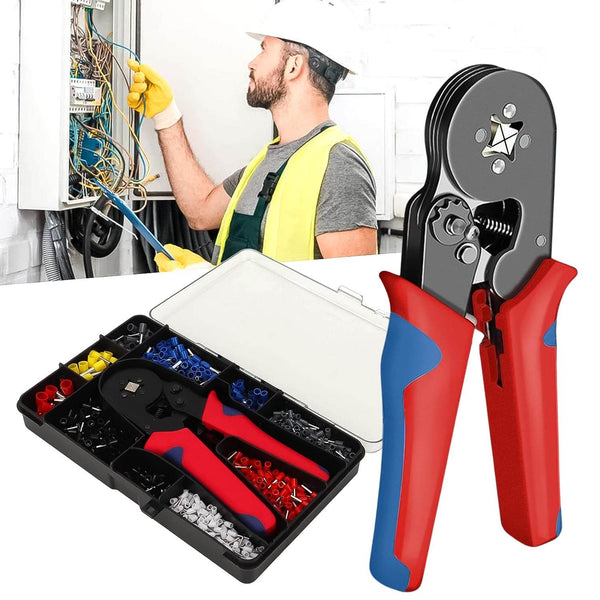 Wire Ferrule Kit with 1200PCS Wire End Ferrules & Crimper Plier - dailyneed.life