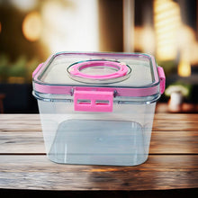 High Quality Plastic Food Storage Container Clear Washable Refrigerator Food Box Food Container Fruit Box Container with Lid (1400 ML) - dailyneed.life