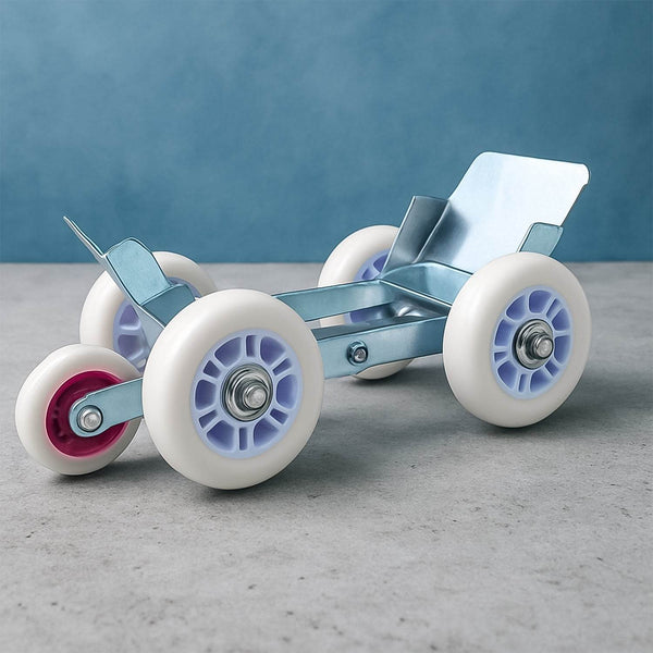 5-Wheel Emergency Bike Wheel Puller Trolley (1 Pc) - dailyneed.life