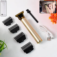 Men's Hair Trimmer & Beard Clipper with 4 Adjustable Blades & Cleaning Brush, Hair accessories - dailyneed.life