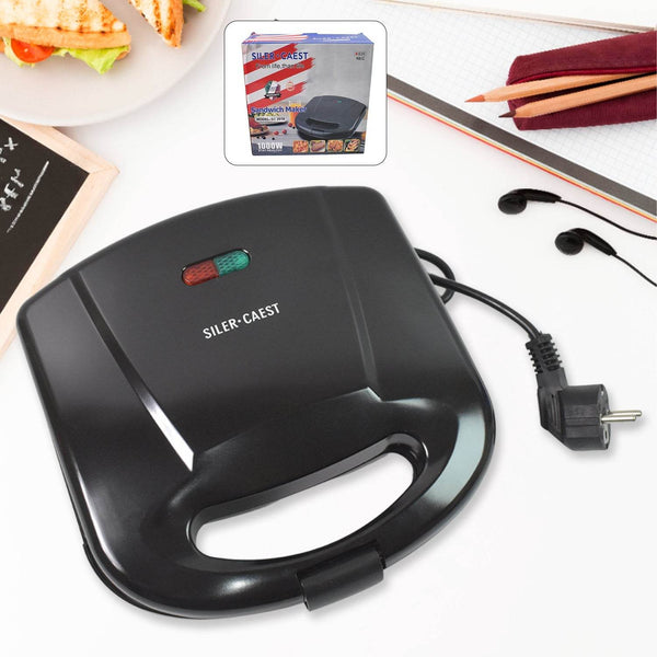 Sandwich Maker Makes Sandwich Non-Stick Plates| Easy to Use with Indicator Lights Sandwich toaster - dailyneed.life