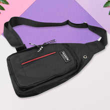 Waterproof Anti-Theft Crossbody Fanny Pack – (1 Pc, Black & Grey) - dailyneed.life