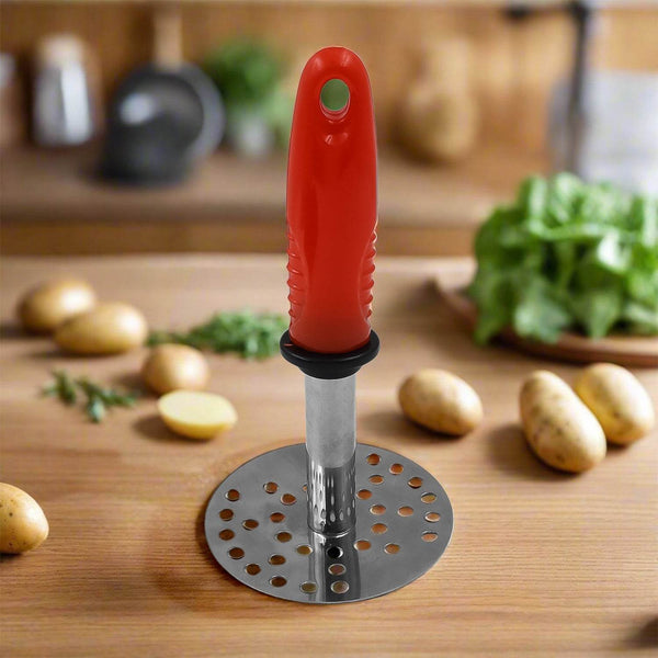 High Grade Stainless Steel Potato Masher Paubhaji / Pav Bhaji Masher with Plastic handle (1 Pc) - dailyneed.life
