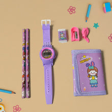 Stationery Set for Kids – 7-in-1 School Kit with Pencils, Eraser, Sharpener, Pouch & More (Pack of 7 Pcs) - dailyneed.life