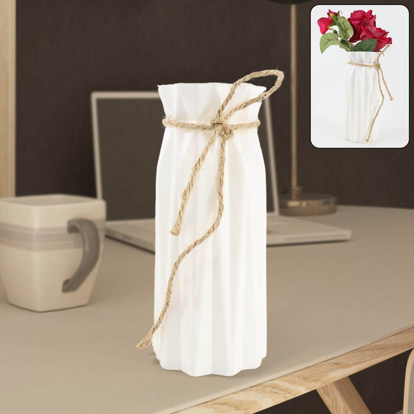 Plastic Vase / Pot - Elegant Design-Ideal Gift for Friends and Family (1 Pc) - dailyneed.life