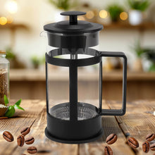 Coffee and Tea maker, Coffee Maker Glass Stainless Steel Coffee Press Glass Teapot for Camping Travel Gifts kitchen tools (Approx 350ml) - dailyneed.life