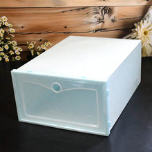 1 Layer Plastic Shoes Storage Box, Stackable Shoe Storage (1 pc / 32x21x12 CM) - dailyneed.life