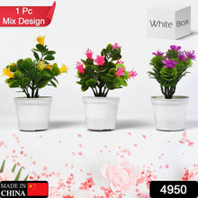 Flower Pot Artificial Decoration Plant | Natural Look & Plastic Material For Home , Hotels , Office & Multiuse Pot - dailyneed.life