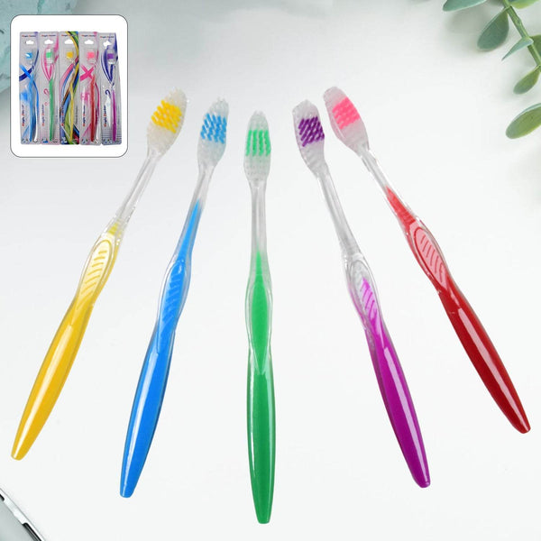 Premium Plastic Toothbrush (1 Pc / Mix Color) - dailyneed.life