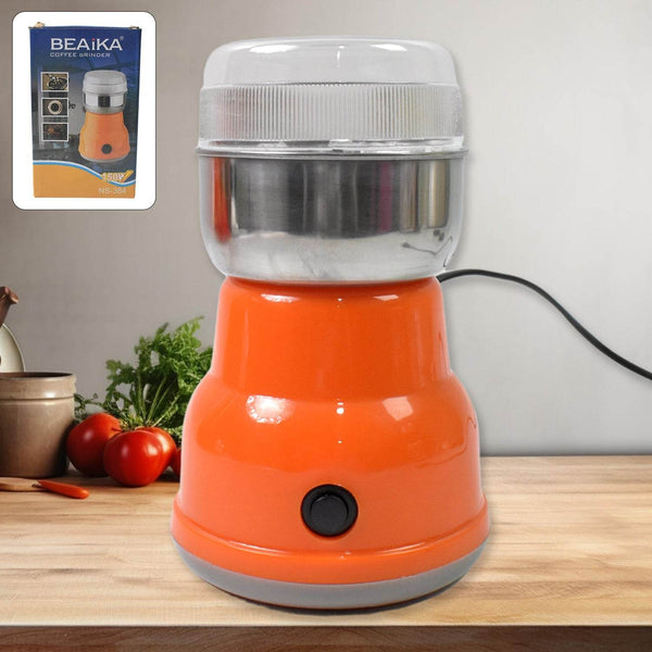 Multi Function Electric Small Food Grinder Grain Grinder (100-200w / 4 Blade / 1 Pc) - dailyneed.life