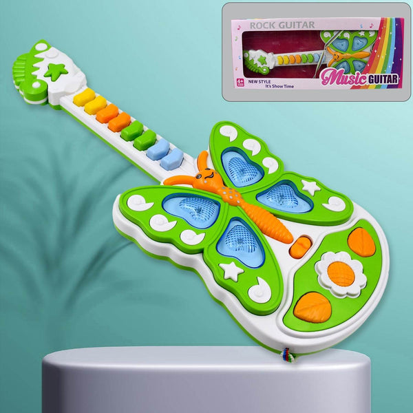 Butterfly Guitar Toy with Light and Music Toy (1 Pc / Battery not included) - dailyneed.life