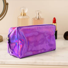 Holographic Shiny Waterproof Travel Cosmetic Pouch (1 Pc) - dailyneed.life