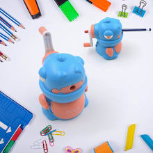 Sharpener for Pencil with Removable Tray Hardiness Steel Cutter, Kids Teddy Shaped Pencil Sharpener Machine, Birthday Return Gift Stationary Gifts - dailyneed.life