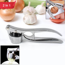 2 in1 Garlic Masher Premium Garlic Press & Walnut Cracker Opener (1 Pc) - dailyneed.life
