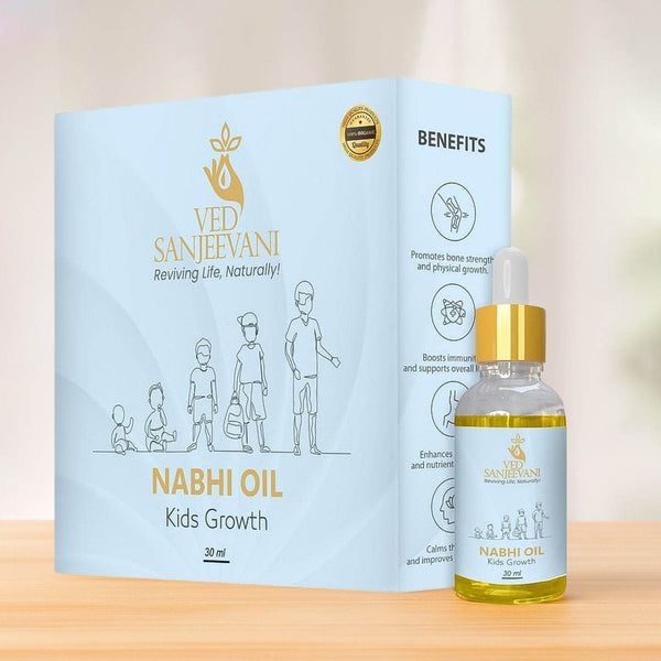Ved Sanjeevani Nabhi Oil for Kids Growth (30ML / 1 Pc) - dailyneed.life