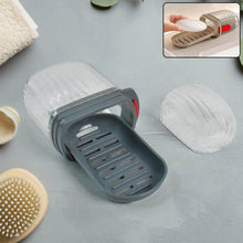 Multipurpose Soap Box Holder with Transparent Dust-Proof Lid ,Sabudani (1 Pc) - dailyneed.life