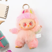 Pink Plush Toy Cartoon Keychain with Hook Colorful Animal Pink Have a Seat Vinyl Plush Blind Box (1 Pc) - dailyneed.life