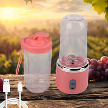 Portable Small Juicer Blender With Water Bottle / Cup (2 Pc Set) - dailyneed.life