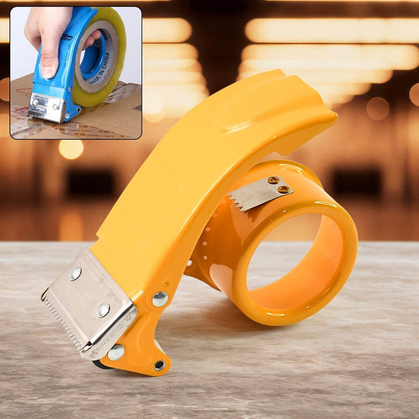 Metal Packing Tape Dispenser Cutter for Home Office use, Tape Dispenser for Stationary, Tape Cutter Packaging Tape - dailyneed.life