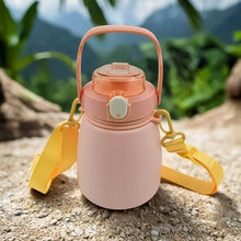 Stainless Steel Mug / Bottle Vacuum Insulated Cup with Handle & Strap (1000 ML) - dailyneed.life