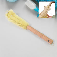 13 inch Bottle Brush, Bristle Brush with  Wood Handle, Washing Brush with Wooden Handle, Kitchen Cleaning Tool, Brushes for Dish, Tumbler, Teapot, Cup, Pan - dailyneed.life
