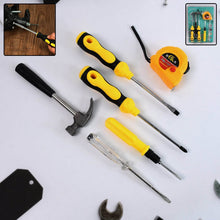 6 in 1 Hand Tool Kit Repair Home Screwdrivers Tool Kit with Tools Including Daily - dailyneed.life